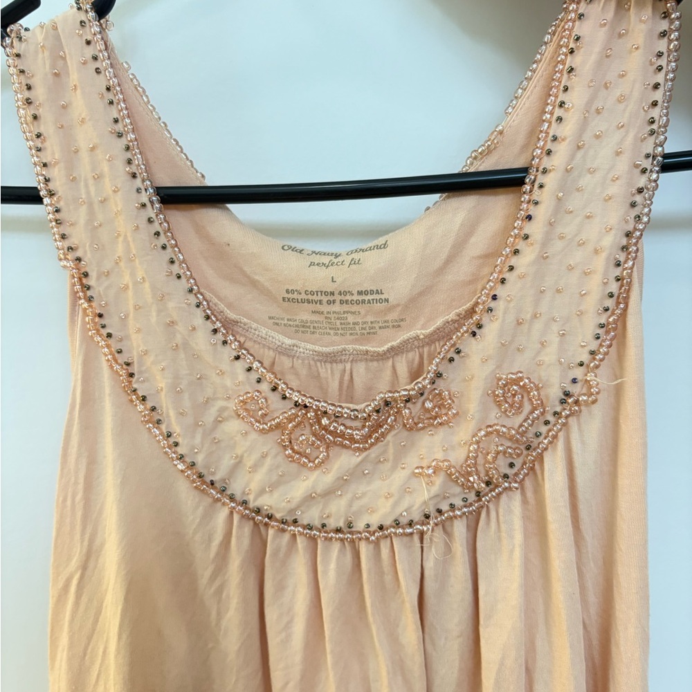 Vintage Old Navy Beaded Tank Top
